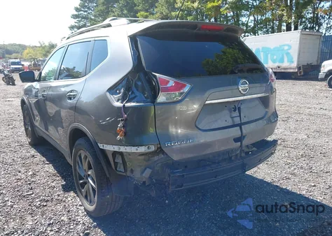 2015 Nissan Rogue Sl из США, поврежденный, VIN 5N1AT2MV7FC844018